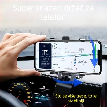 Držač za mobitel u automobilu, univerzalan, nosač za retrovizor, bez punjenja.