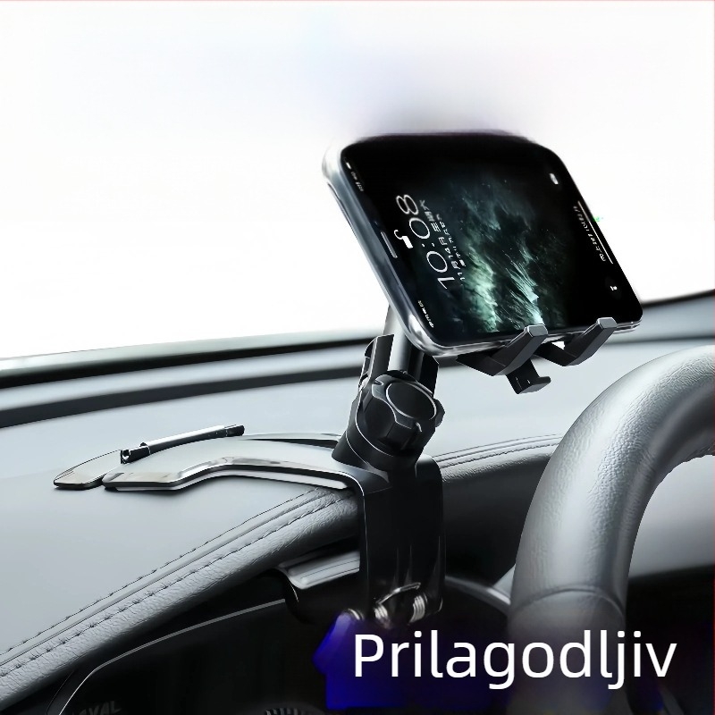 Držač za mobitel u automobilu, univerzalan, nosač za retrovizor, bez punjenja.