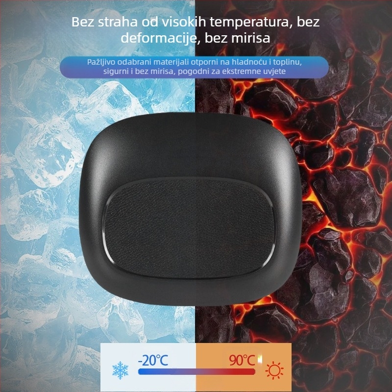 360° rotirajući držač za telefon u autu za središnju konzolu | Univerzalni za mobitele | Model F107 | Materijal: Plastika