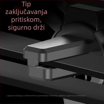 Držač za mobitel u automobilu za otvor za ventilaciju (univerzalna kompatibilnost, montaža klipsom)