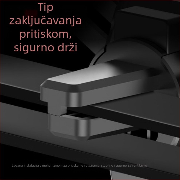 Držač za mobitel u automobilu za otvor za ventilaciju (univerzalna kompatibilnost, montaža klipsom)