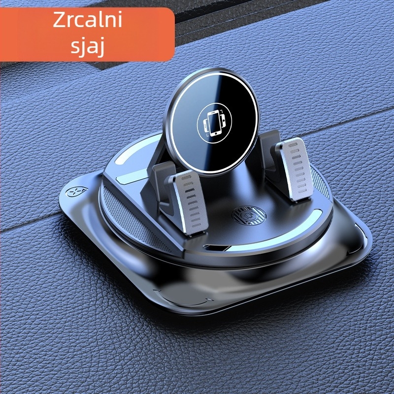 Držač za telefon za ploču automobila s ljepljivim vakuumskim držačem — univerzalna navigacijska kompatibilnost, pričvršćivanje na ploču, opća kompatibilnost automobila, bez napajanja (adhesive suction cup, dashboard mount, general car compatibility, no pow