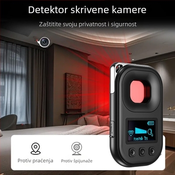 T03 detektor kamera – Bežični detektor, Domet 10, Napon 5V, Način alarma: Odgovor