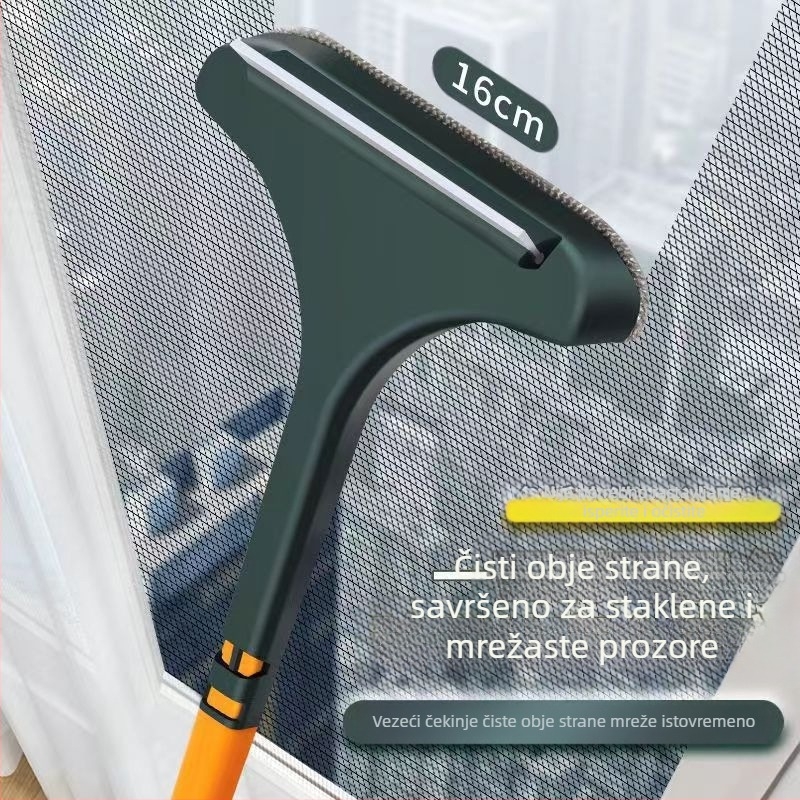 Četka za čišćenje mreže prozora bez demontaže, PP materijal, porijeklo Zhejiang, moderni minimalistički dizajn, izdanje 2024