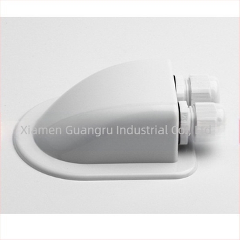 Vodootporna kutija za spojeve za RV, bez bušenja, dvostruka rupa, ABS, injekcijsko oblikovanje, model ING-ABS-CEB/2W