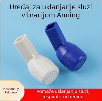Trenažer za disanje - B-tip pomoćno iskašljavanje, lagan, ponovno upotrebljiv, otporan na visoke temperature, makromolekularni materijal