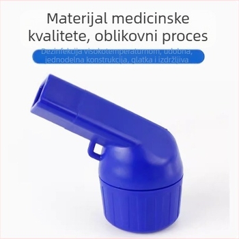 Trenažer za disanje - B-tip pomoćno iskašljavanje, lagan, ponovno upotrebljiv, otporan na visoke temperature, makromolekularni materijal