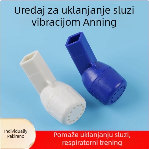 Trenažer za disanje - B-tip pomoćno iskašljavanje, lagan, ponovno upotrebljiv, otporan na visoke temperature, makromolekularni materijal