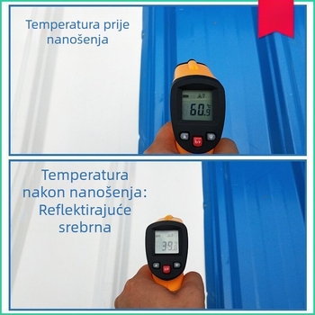 Samoljepljiva vodonepropusna traka za krov od obojenog čelika, popravak propuštanja, anti-aging, UV otporna, za renovaciju