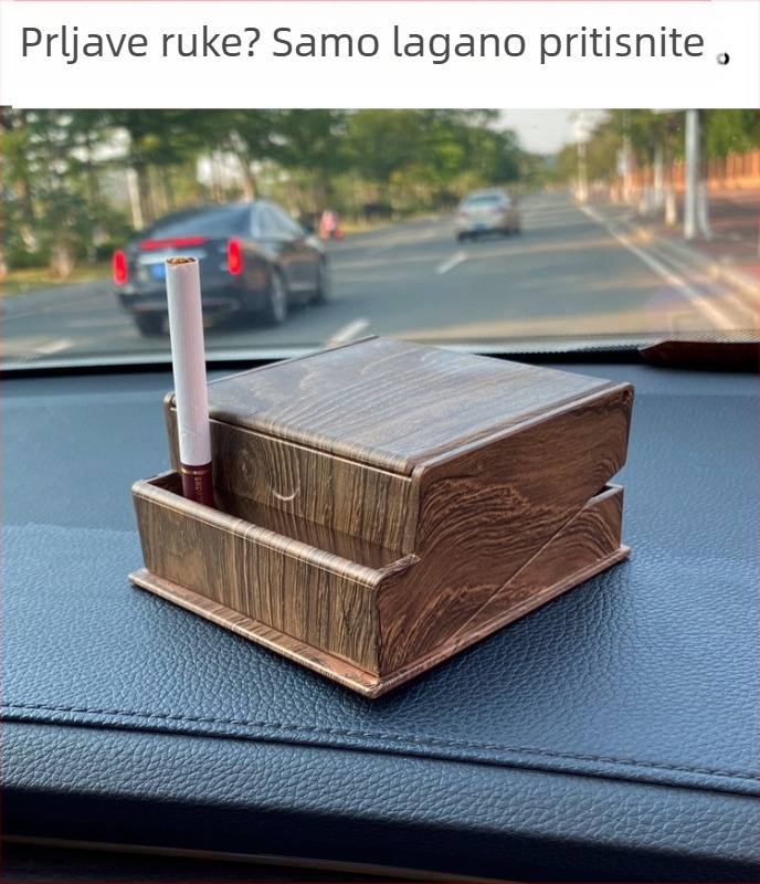 Dekor automobila Wulang No.1: automatska kutija za cigarete i pepeljara za automobil