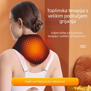 SK-695 Grijanje zaštita vrata s turmalinskim magnetom, Ok tkanina, Unisex