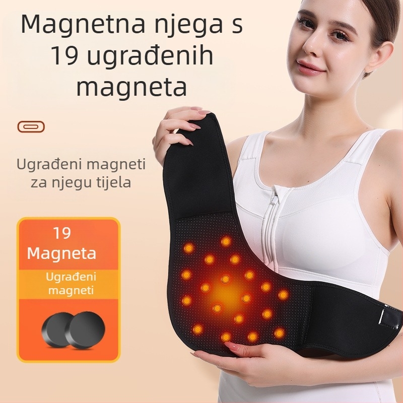 SK-695 Grijanje zaštita vrata s turmalinskim magnetom, Ok tkanina, Unisex
