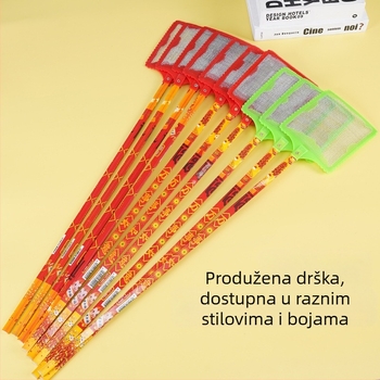 Ke Yue bambusni štap za mušice s dugim držalom – jednostavan stil, netoksičan, za mušice, komarce i termita