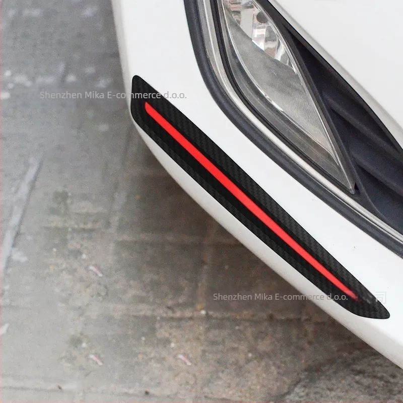 Silikonska traka za zaštitu branika automobila, prednji i stražnji, tip: traka za branike, univerzalni model, podrijetlo: Shenzhen, model: Bumper bumper strip