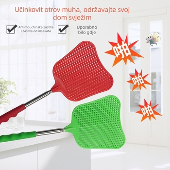 Fly Swatter u bananinom obliku s teleskopskom ručkom, 5-kom pakiranje (Model LAN-5503)