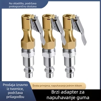 Duža za brzo nadimanje guma s PM20 muškim, bakrena unutarnja zubi