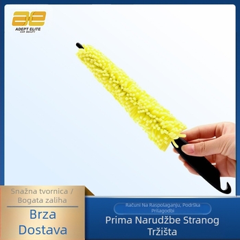 Speedmate četka za čišćenje guma automobila – višenamjenska četka za čišćenje kotača i felgi, plastika s spužvom
