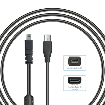 USB Type-C kabel za punjenje za digitalne fotoaparate