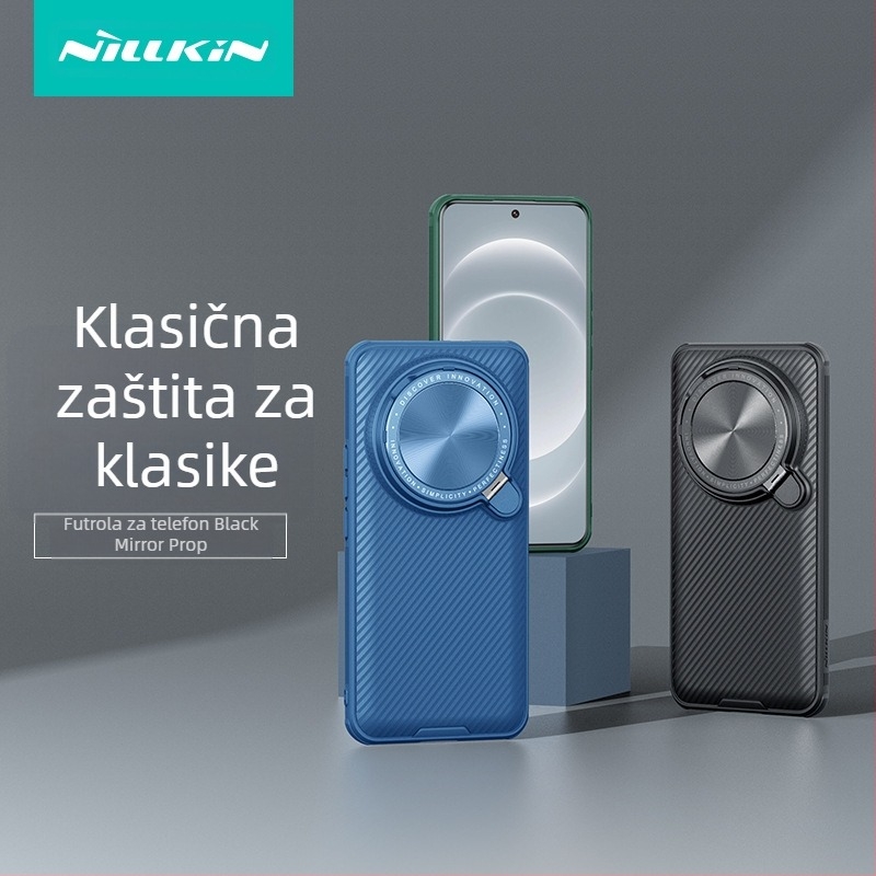 Nelkin tvrdi kućište za Xiaomi 14 Ultra i Xiaomi 15 Ultra – TPU+PC, otporno na padove, poslovni stil, boje: zelena, plava, crna