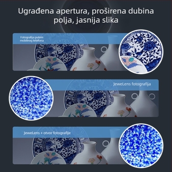 APEXEL Ručni MS120 Mikroskop za identificaciju dragog kamenja – HD povećanje, kompatibilan s mobilnim telefonom