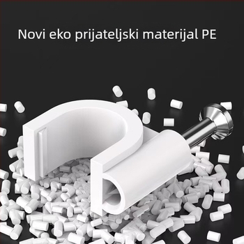 LTS Nylon kabelski klinovi i klipse – unutarnja upotreba, okrugli i kvadratni oblici