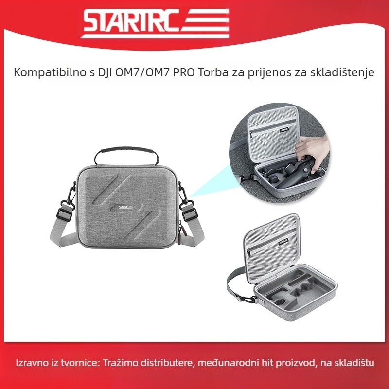 STARTRC Torba za pohranu za DJI OM7/OM7 Pro, najlon, bez loga
