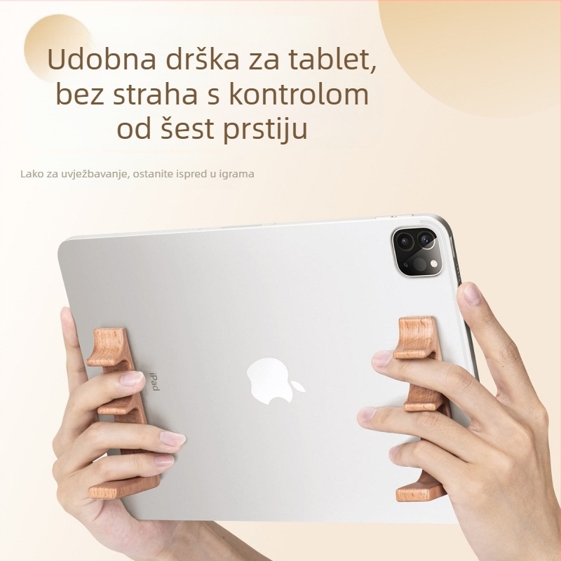 Lei Jue silikonska ručka za tablet za mobilne igre – kompatibilno s iPad Pro, držač prsta