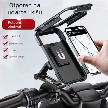Vodootporna futrola za telefon i držač za upravljač za električna vozila, motocikle i bicikle – model J69