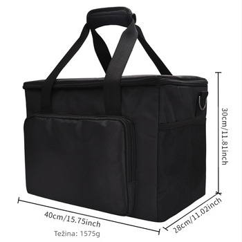 Organizator alata za frizere, sklopiva torba s velikim kapacitetom, prenosni organizator, težina 1,6 kg