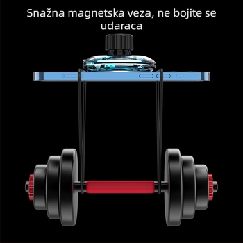 C25 magnetski bežični auto punjač, QC3.0, 15W maksimalni izlaz, za Apple uređaje