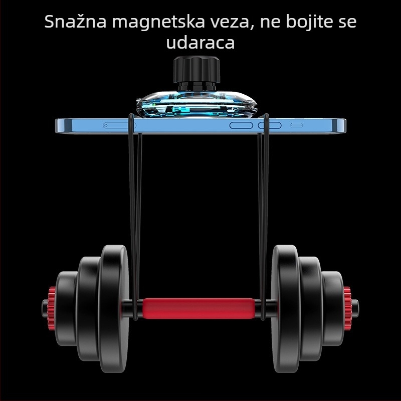 C25 magnetski bežični auto punjač, QC3.0, 15W maksimalni izlaz, za Apple uređaje