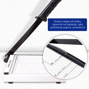 CAIDE B3 čelični ručni rezač za fotografije i papir – prijenosni višenamjenski stroj za rezanje