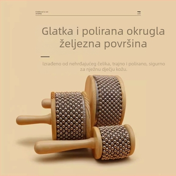 Drveni Orff Kabasa edukativni udaraljka za rano obrazovanje – Orff World, pogodno za uzrast 15–35 godina