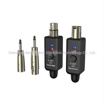 Bežični sustav mikrofona s ugrađenim mikrofonom, 2,4 GHz, model A11, ugrađena baterija 300–500 mAh, trajanje baterije 3–6 sati