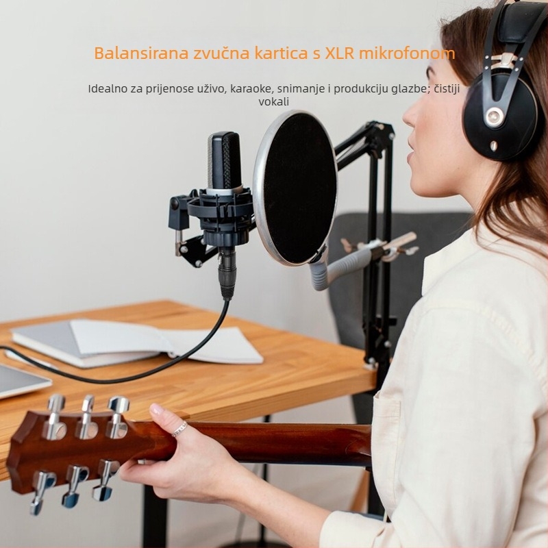 GM XLR audio kabel, bakreni vodič, golim bakrenim jezgram, ROHS