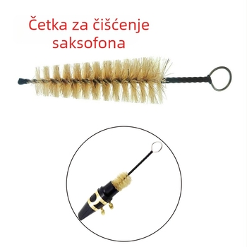 Četka za čišćenje saksofonske glave | Materijal: Hairy Dumplings | Brend: Tong Tong | Primjenjivo: glazbeni instrument