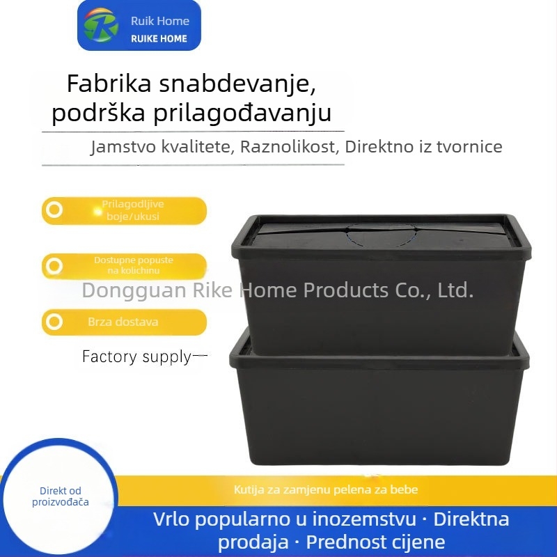 Vrećice za koš za pelene za zamjenu, 90 kom., HDPE materijal, kontinuirani rol, kompatibilno s Genie Easy Roll košem za pelene