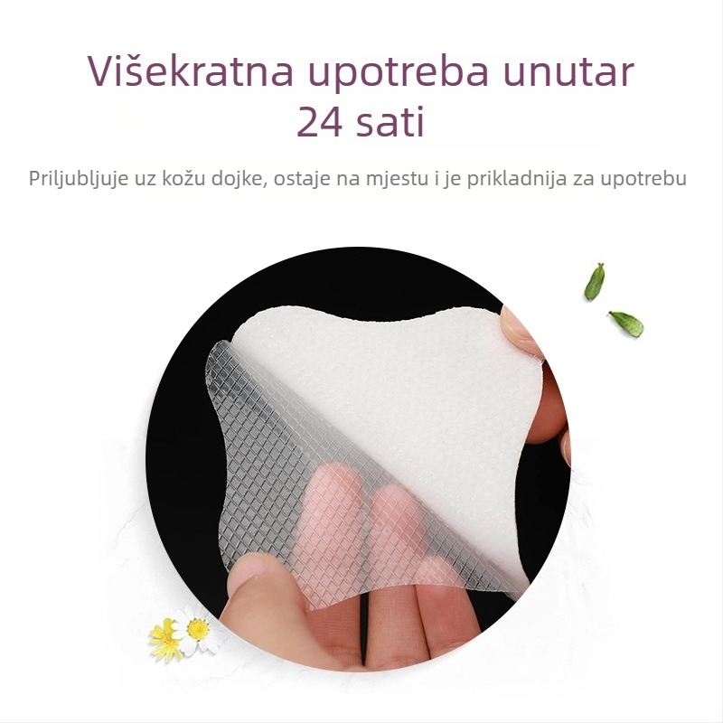 Silikonska zaštitna podloška za bradavicu za dojenje, postpartum, protiv curenja – Bunny treasure, proljeće 2022