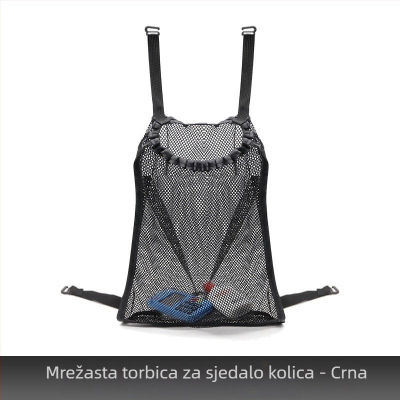 Torba za pohranu kolica – mrežasta, višenamjenska, moderna i minimalistička, pogodna za putovanja