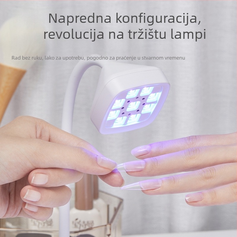 Stolna lampa za manikuru s akumulacijskim napajanjem i indukcijskim punjenjem, senzorom, 27W, model 223