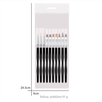 Set pera za nokte – Rod Pen model, 10 kom., YUJIA