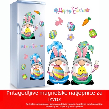 Naljepnica za karoseriju automobila - Ya ball, Cartoon uzorak, magnetska ugradnja, Materijal: naljepnica