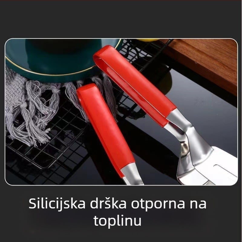 Klipovi za steak od nehrđajućeg čelika, protuklizni, visoke temperature, otporni na hrđu, višenamjenski klipovi za hranu (od nehrđajućeg čelika 201)