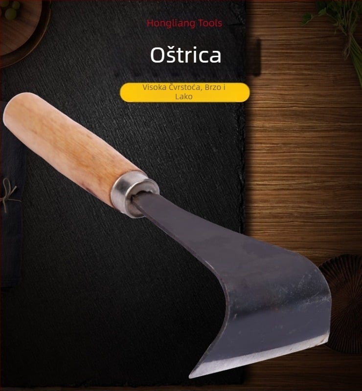 Grebalica kore drveta s drvenim držalom za voćke – Yanli, kućna/poljoprivredna uporaba