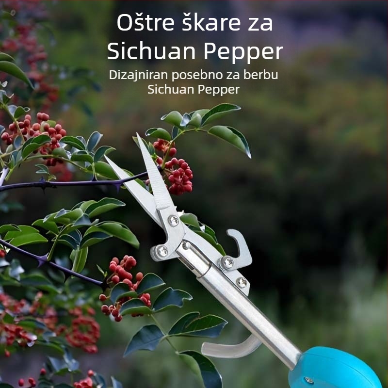 Nova Zanthoxylum sakupljačka mašina, višenamjenska za branje voća i povrća