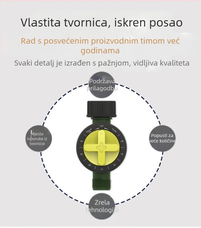 Sustav kapljičnog navodnjavanja za vrt – Autumn Rain, PP materijal, kapacitet 200 L, jednostavna uporaba