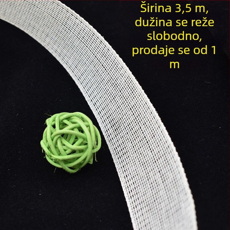 Vjenčani rub haljine + svila šifon, fishbone šivanje, podstava horsetail + (Brand: other girls; Materijal: silk chiffon; Namjena: rub haljine; Tehnika: fishbone hemming; Podstava: horsetail)