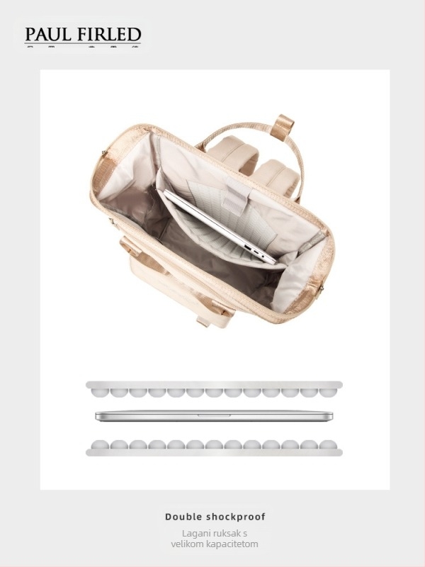 Ženski ruksak za laptop — Oxford tkanina, otpornost na udarce, za slobodno vrijeme putovanja, gradski minimalistčki stil