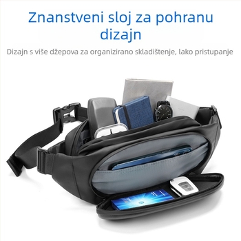 Muška crossbody torba – Oxford tkanina, vodootporna, ulični stil