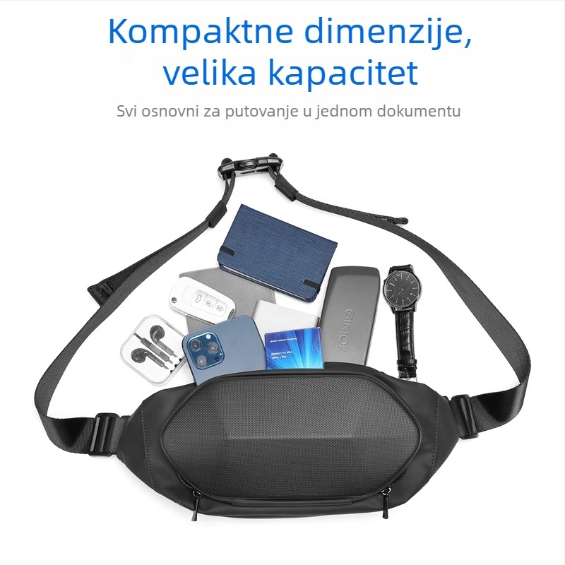 Muška crossbody torba – Oxford tkanina, vodootporna, ulični stil